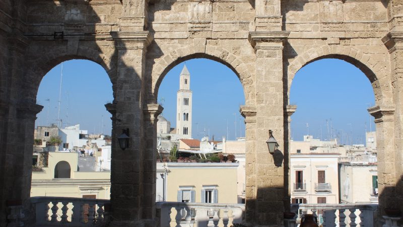 La torre campanaria della Cattedrale di Bari