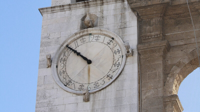 L’orologio del Palazzo del Sedile