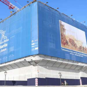 Il cantiere di Palazzo Starita