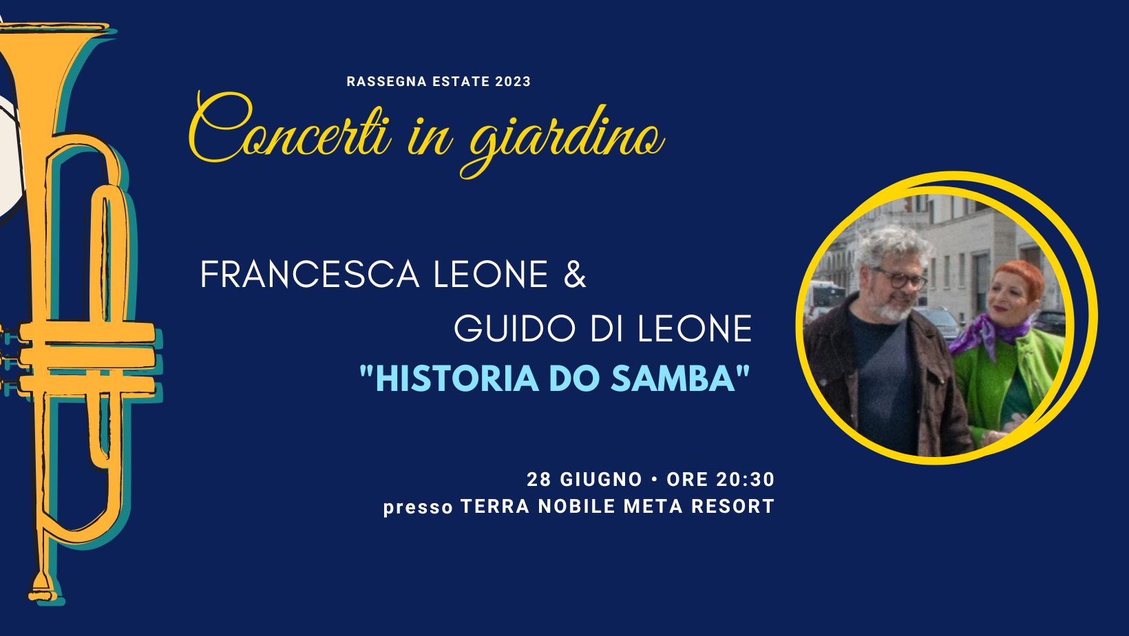 Concerti in giardino – Francesca Leone e Guido Di Leone