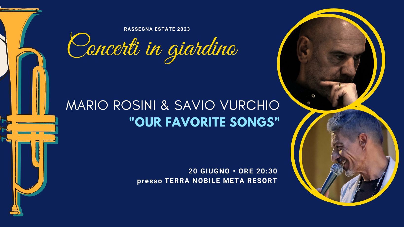 Concerti in giardino – Mario Rosini & Savio Vurchio
